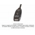 Cable extensión activa USB 2.0 de 25 m, USB-A